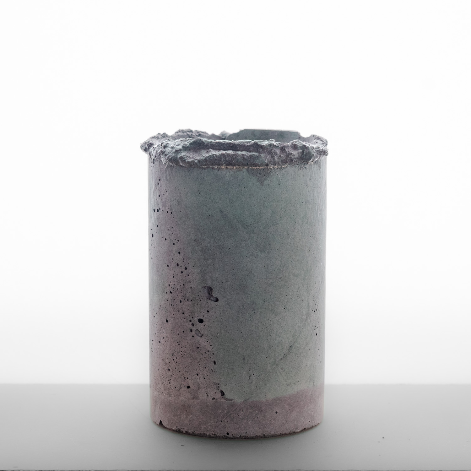 pot de béton, cylindrique Luma Boréal